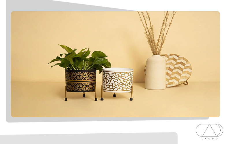 how to care metal planter